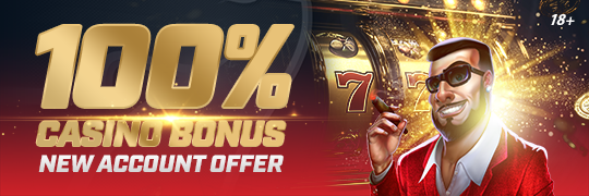 First Deposit 100% Casino Bonus