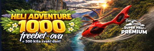 Heli Advenutre 1.000 freebet - ova!