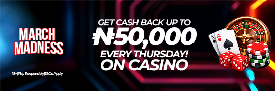 CASINO CASHBACK: THURSDAY REWARDS!