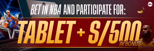 Semana NBA: Tablet y S/500