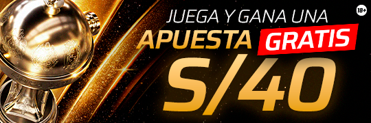 Gana S/40 en apuestas con la Copa Libertadores