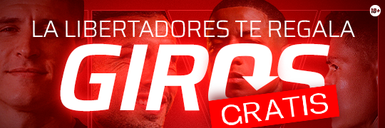 Gana giros con la Copa Libertadores