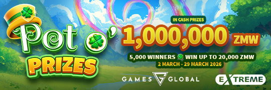 Pot o' Prizes Games Global Promotion
