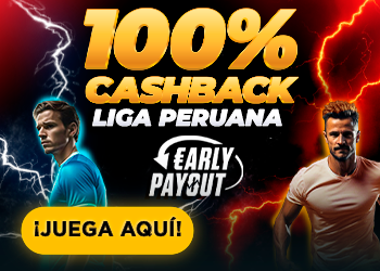 ¡100% Cashback! en la Liga Peruana