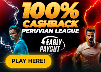 ¡100% Cashback! on peruvian league