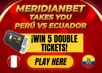Entradas Peru vs Ecuador - Meridianbet