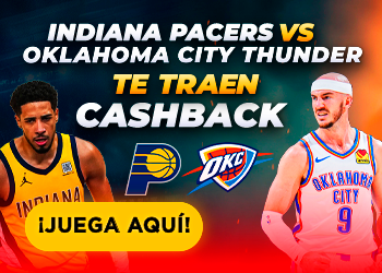 Indiana Pacers vs Oklahoma City Thunder cashback 10%
